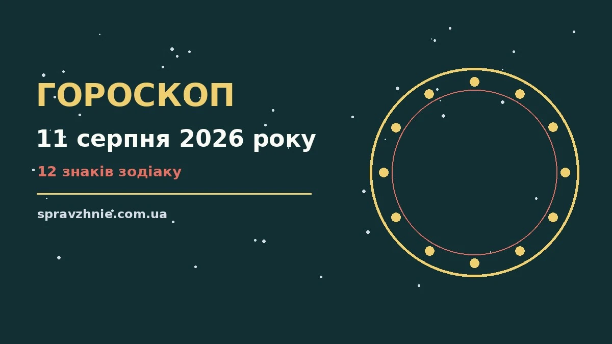 Щоденний гороскоп на 11 серпня 2026 року з практичними порадами для всіх знаків Зодіаку