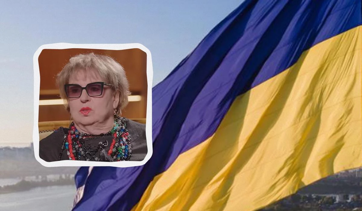 Елла Лібанова під час відеоінтерв'ю розповідає про жінок-біженок