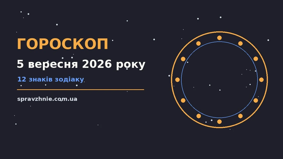 Суботній гороскоп на 5 вересня 2026 року: енергія дня, корисні звички та поради для кожного знаку зодіаку