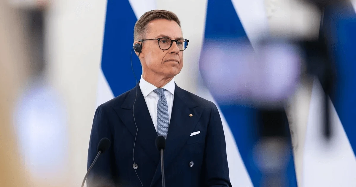 Президент Фінляндії Александр Стубб (фото Lehtikuva/Antti Aimo-Koivisto via REUTERS)