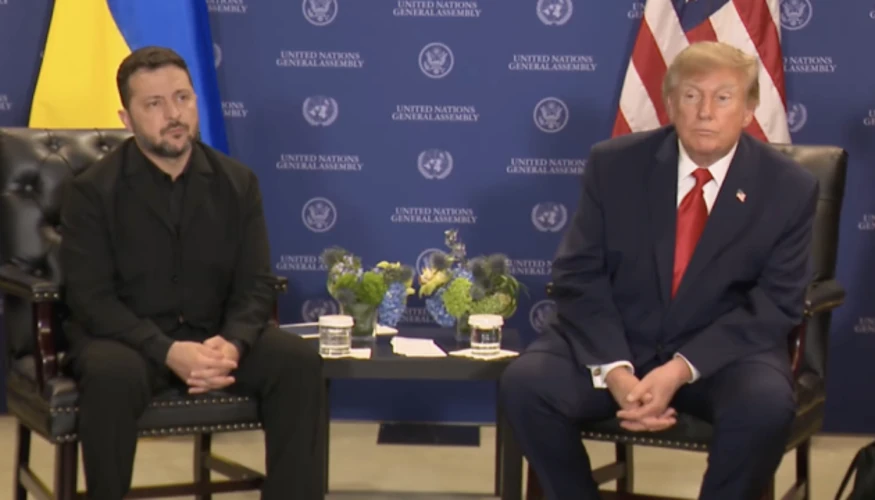 Зустріч Дональда Трампа і Володимира Зеленського у Нью-Йорку 22 вересня 2026 року