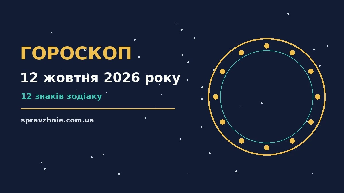 Гороскоп на 12 жовтня 2026 року: що варто врахувати для впевненого початку дня