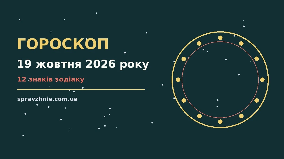 Гороскоп на 19 жовтня 2026 року: що варто врахувати для впевненого початку дня