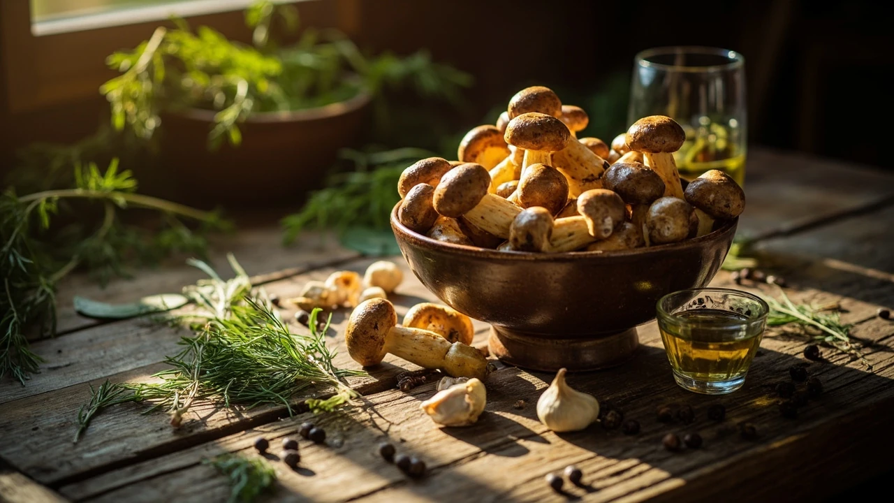 мариновані опеньки рецепт