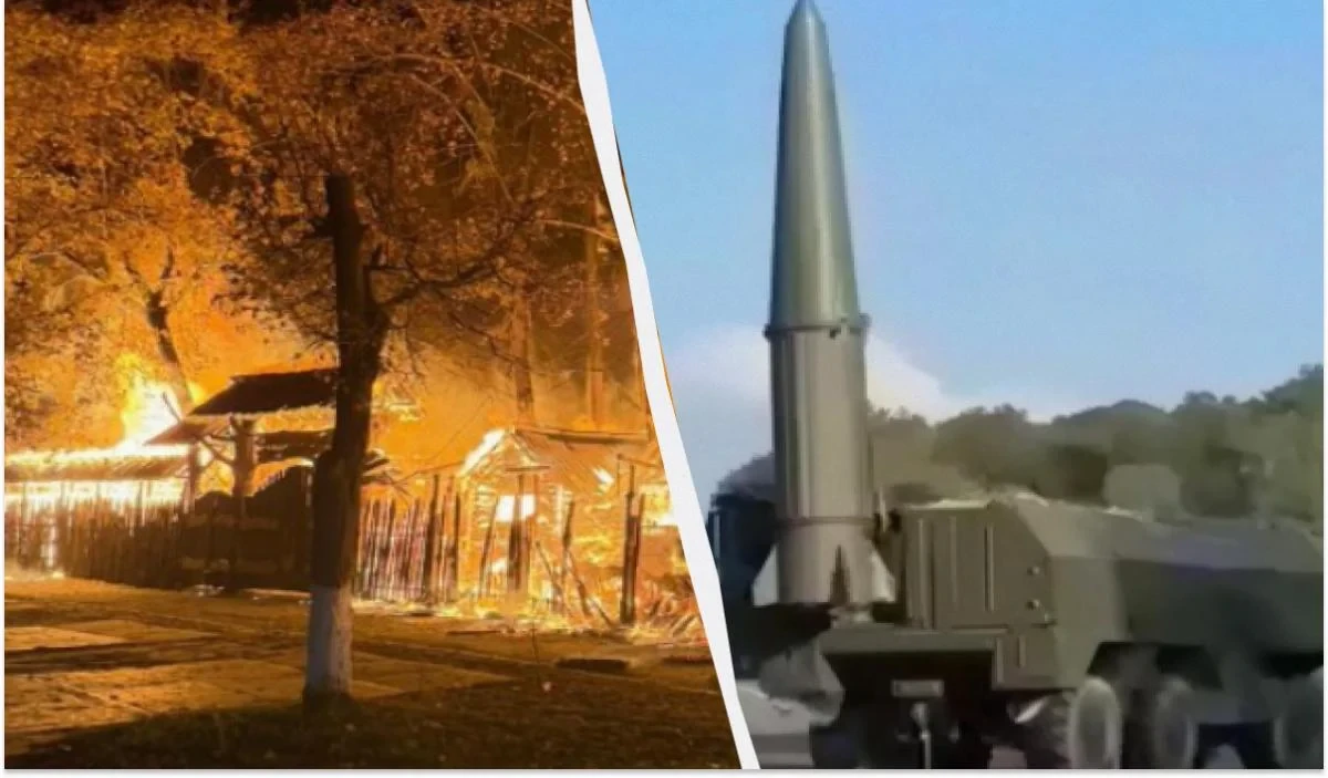 Балістична ракета «Іскандер» із касетною боєголовкою К5