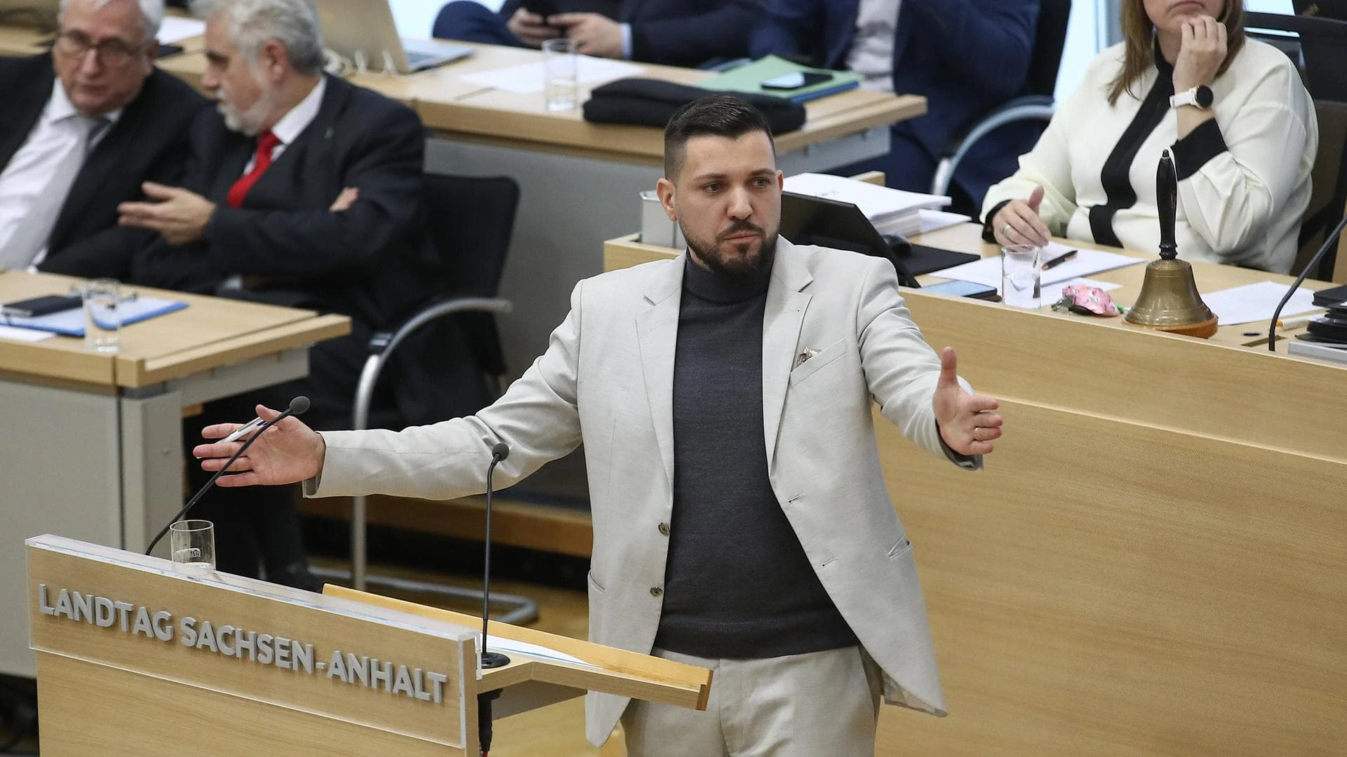 Рауш очолив ландтаг Саксонії-Ангальт: перший голова парламенту від «АдН» у ФРН